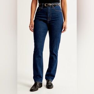 abercrombie & fitch “ultra high rise the 90’s straight curve love” jean | 10L